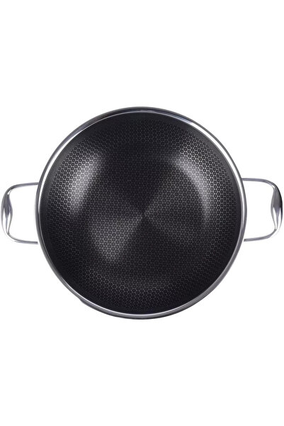 Cookcell Stainless Steel Heat Cube Coating Non-stick Cookware Pot With Glass Lid, 30 Cm Size