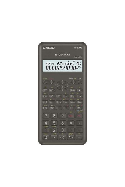 Casio Casio Standard Scientific Calculators 2nd Edition FX-82MS - Black