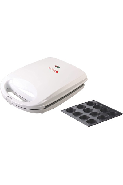 DOTS ماكينة صنع الحلوى الكهربائية 1100 واط - أبيض