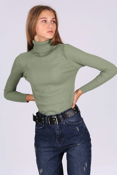 modaserdem 10311 Turtleneck Knitwear Sweater - Cagla