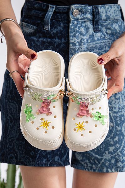PLN SHOES Comfortable Sole High Scale Jellybean Children's Slippers Cross Sandals
