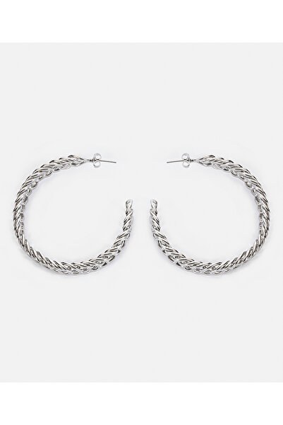 İpekyol Zincir dokulu halka küpe