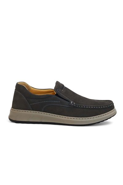 Konfores 2131 Genuine Leather Top Quality Anatomical Sole Men's Daily Casual Shoes