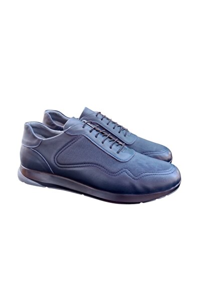 Tardelli 4384 Lacivert Renk Hakiki Deri Büyük Numara Erkek Sneaker46-47-48-49...