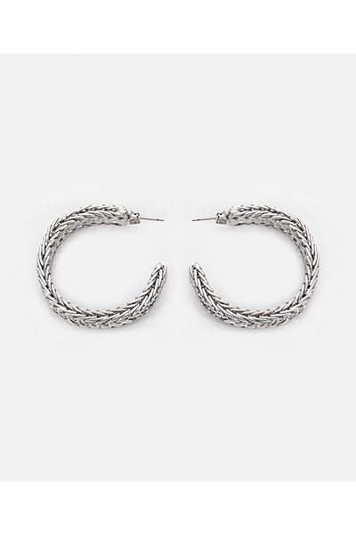 İpekyol Dokulu metal küpe