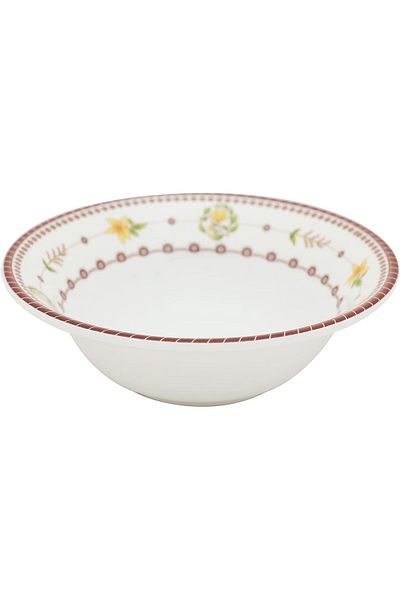 Narjis Melamine Deep Bowl, 13 cm, White
