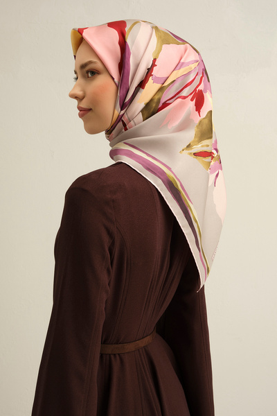 Armine Σεζόν Άνοιξη Καλοκαίρι 2025 100% μεταξωτό μαντήλι Sura 9340dm 32