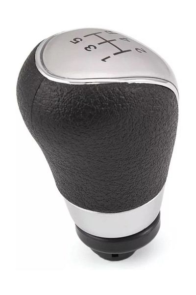 FVR Volvo S40 V50 C30 2005-2010 Gear Shift Knob Leather Trim Gray Scheme