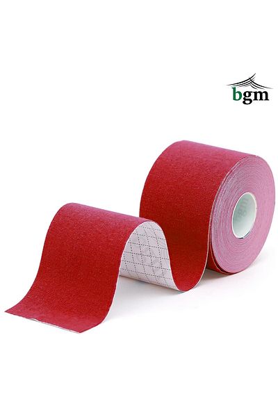 bgm شريط علم الحركة الأحمر عالي الجودة - شريط الألم، 4.5 متر × 5 سم