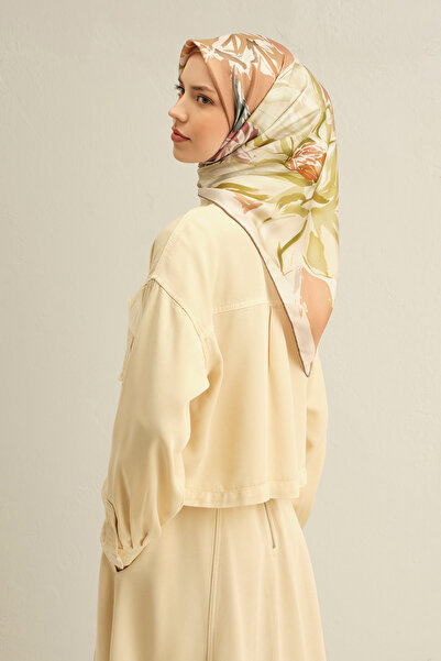 Armine وشاح حرير سورة 100% 9337DM 04