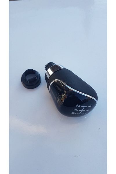 FVR Volvo S40 V50 C30 2005-2010 Shift Knob Leather Trim Black Scheme
