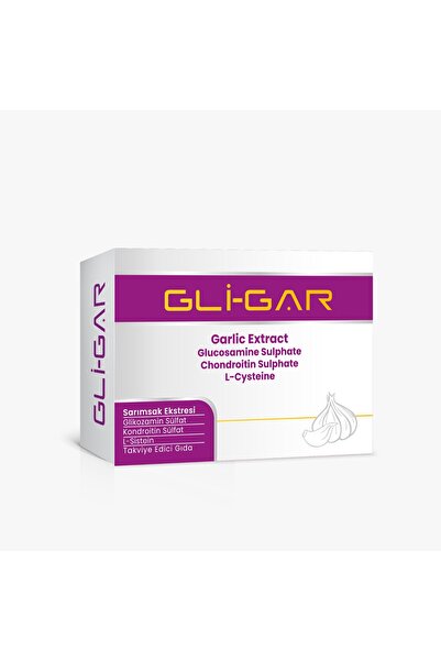 Medinora Gli-Gar Sarımsak Ekstresi Glukozamin ve Kondroitin İçeren Takviye Ed...