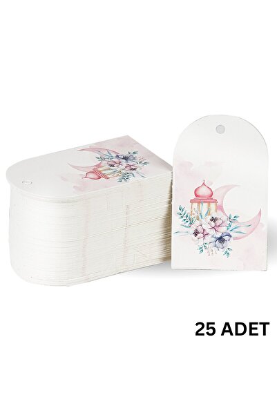 roco paper Ramazan Hilal Temalı Hediye, Tebrik Kartı, Delikli Ambalaj Paketle...