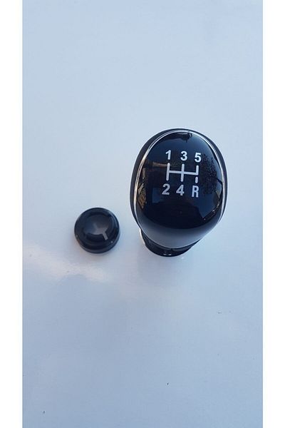 FVR Volvo S40 V50 C30 2005-2010 Shift Knob Leather Trim Black Scheme
