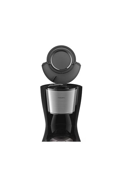Philips ماكينة صنع القهوة شبه أوتوماتيكية من مجموعة ديلي كوليكشن سعة 1.2 لتر HD7462/20 - أسود