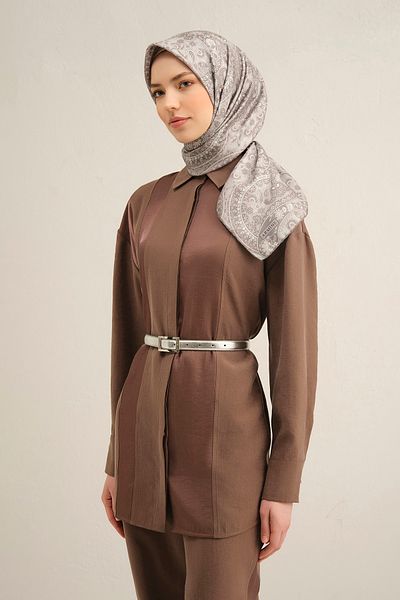 Armine 2025 Άνοιξη Καλοκαίρι Σεζόν 100% Sura Silk Scarf 9304dm 02