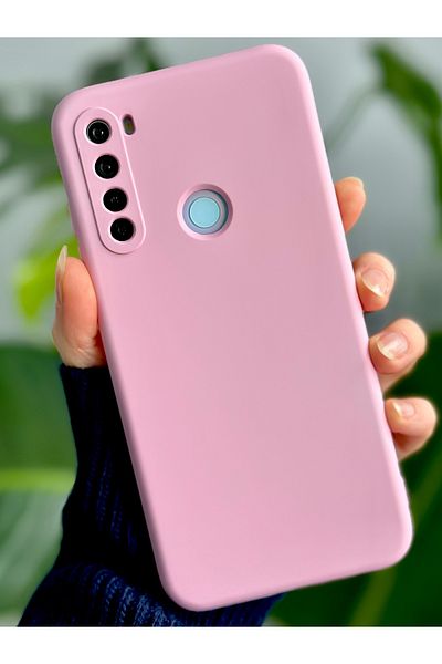 Go Aksesuar حافظة سيليكون مرنة متوافقة مع هاتف Redmi Note 8