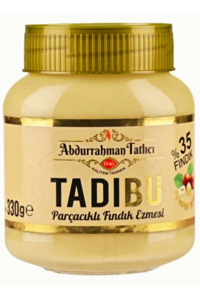 Abdurrahman Tatlıcı TADIBU KAKAOLU FINDIK KREMASI VE PARÇACIKLI FINDIK KREMASI 330 gr