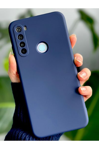 Go Aksesuar حافظة سيليكون مرنة متوافقة مع هاتف Redmi Note 8