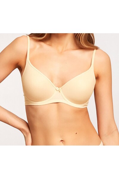 Kom Kadın Desteksiz Balensiz Kaplı Toparlayıcı İnce Askılı Sütyen KQ.ODRNASTYN.1K.M1.K3