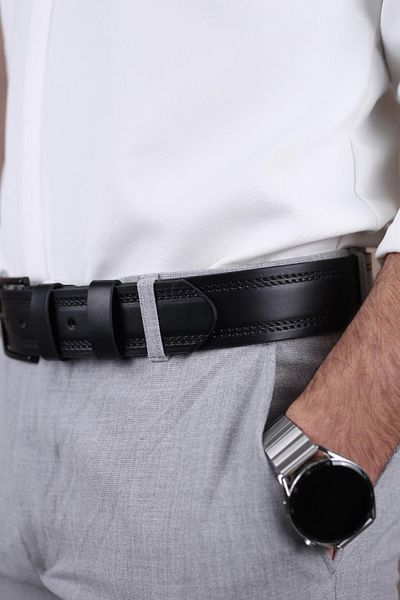 Walkenzo 4403 Men's Jeans & Fabric Belt