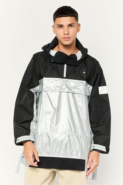 adidas جاكيت رياضي رجالي من ستيلا مكارتني، مناسب للأنشطة الخارجية، مقاوم للري...