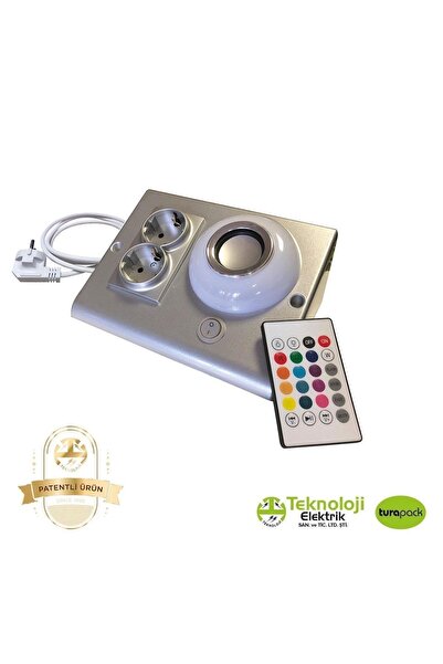 TEKNOLOJİ ELEKTRİK Dolap Ve Tezgah Altı Bluetooth Müzik Çalar Prizmatik Venüs...