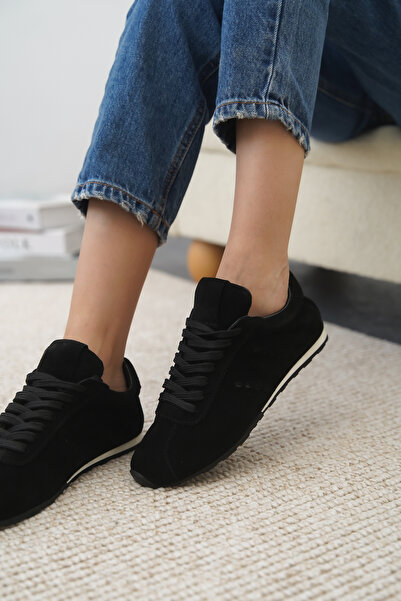 Cananın Pabuçları BTR 2428 ΑΘΛΗΤΙΚΑ ΠΑΠΟΥΤΣΙΑ ΜΕ ΓΝΗΣΙΟ ΔΕΡΜΑ NUBUCK ΚΑΙ ΛΑΣΤ...