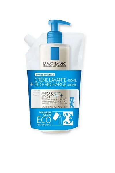 La Roche Posay La Roche-Posay Anthelios Reliident Lipikar Syndet Cream + Anti-Irritant Texture Shower Gel