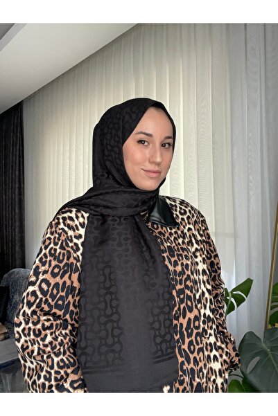 Levidor S Desen Blue Jakar Şal - Siyah