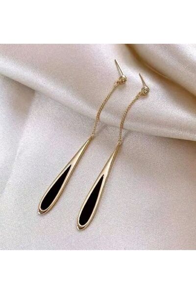 Dgt Luxury Su Damlası, Gözyaşı Küpe-Kulak İğnesi Paslanmaz Çelik