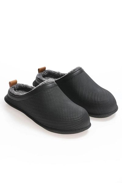 GEZER 12464 Eva with Fur Inside Wet Floor Men's Winter Home Garden Street Work Slippers