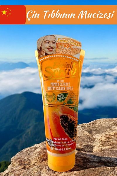 Transformacion Papaya Extract Facial Peeling - Deep Pore Cleansing Scrub 721483