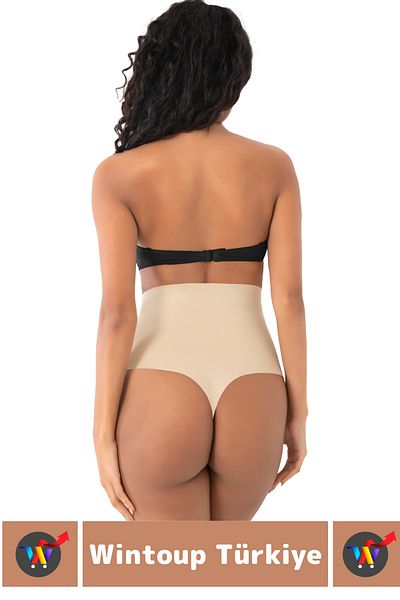 Wintoup Nu lăzește urme Anti-alunecare Fermitate Lifting Body Shaper CORSET CUT LASER