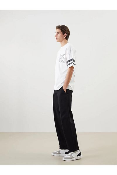 LC Waikiki Xside Black Comfortable Fit Men's Trousers