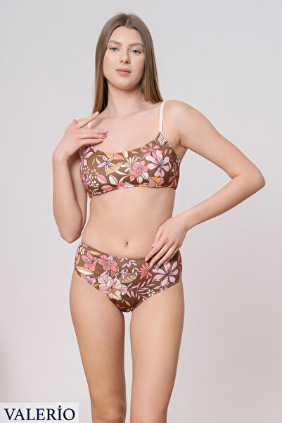 valerio Strapless Strap High Waist Bikini Suit