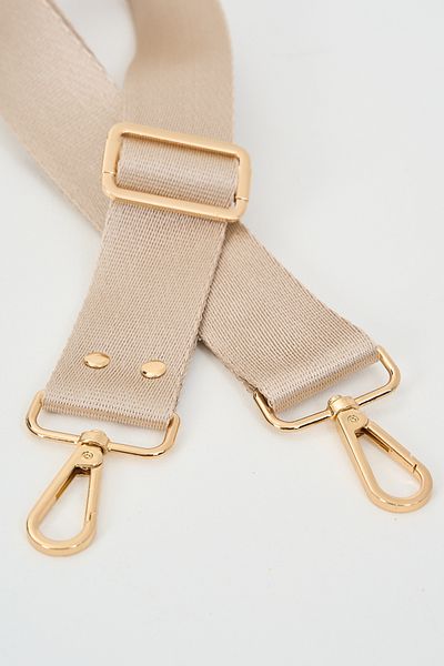 MUTE BAG Beige Bag Handle Adjustable (Polyester) 110 cm W:4 cm