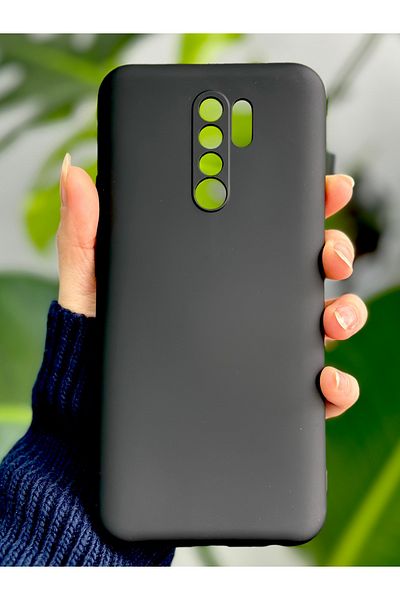 Go Aksesuar حافظة سيليكون مرنة متوافقة مع هاتف Redmi 9