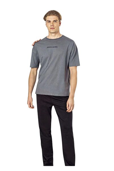 Pierre Cardin Ανδρικές καλοκαιρινές πιτζάμες Oversize - 100% βαμβακερό σεζόν ...