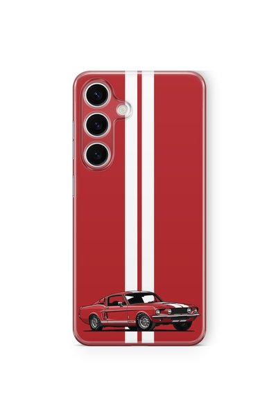Multitronic Samsung Galaxy A05S Compatible Car Design Printed Transparent Case