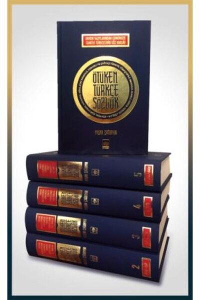 Marvel Ötüken Turkish Dictionary (5 Volume Set)