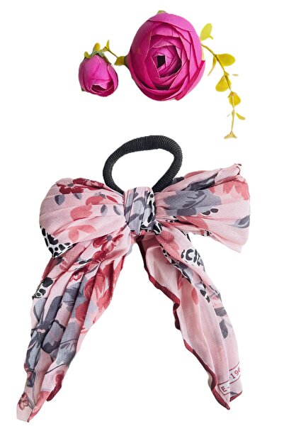 BERG ATELIER Атласний бант ретро-гумова пряжка