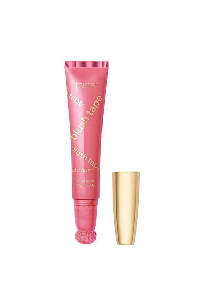 Tarte Sculpt,Blush&Glow Volume II Cheek Set Travel-size Blush Tape™ Liquid Blush in Satin Coral Pink