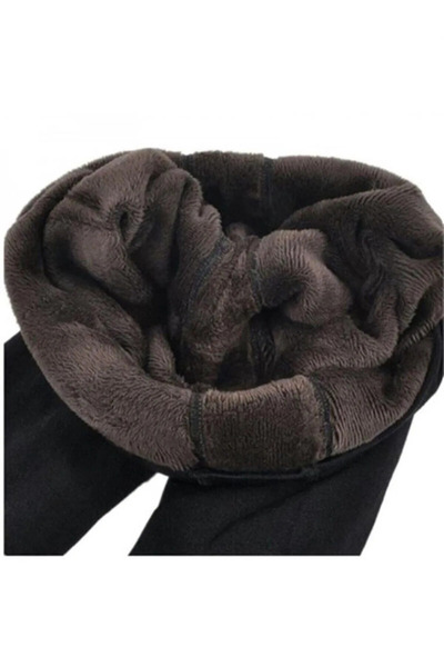 Momslab Ανδρικό βελούδινο εύκαμπτο χειμερινό θερμικό κολάν εσώρουχο