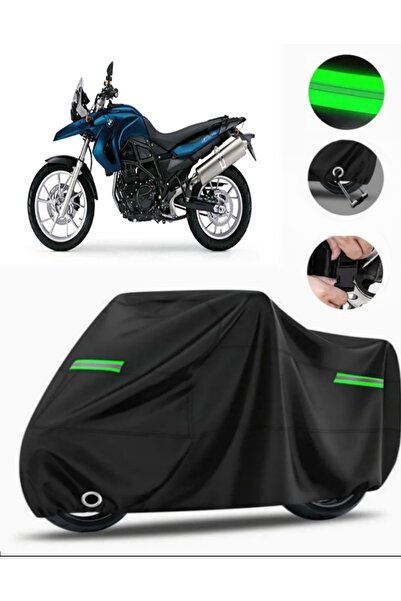 MotoEN غطاء دراجة نارية متوافق مع Bmw F 650 GS Premium (متوافق مع القفل) - أس...