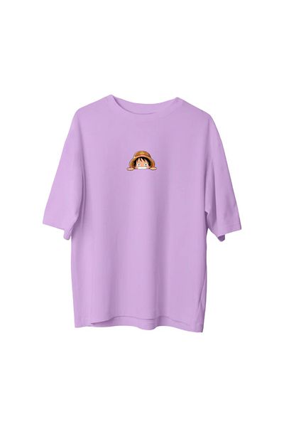 npLStore Μπλουζάκι μεγάλου μεγέθους Unisex Anime Character με στάμπα Oversize 100% βαμβάκι