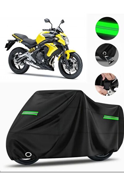 MotoEN غطاء دراجة نارية متوافق مع Kawasaki ER-6 N Premium (متوافق مع القفل) -...