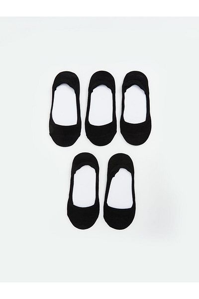 LC Waikiki Lcw Dream Women's Plain Ballerina Socks 5-Pack