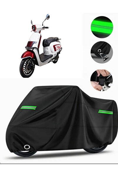MotoEN Apachi Beauty 50 Compatible Motorcycle Tarpaulin Premium (Lock Compati...