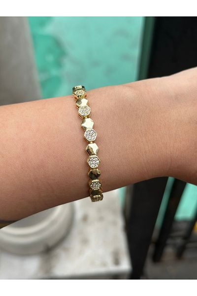 Store 316L Steel Honey Bettle Gold Tarnish Free Bracelet